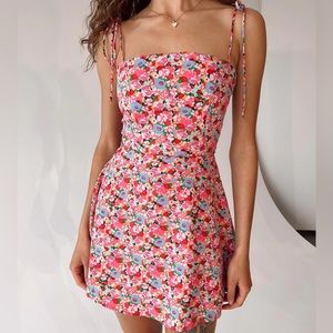 Adorable! Elissa Mini Dress Pink Floral